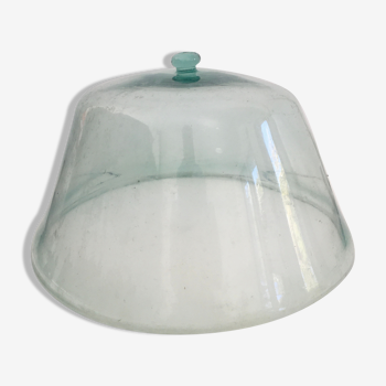 Cloche de jardin en verre soufflé IXX s