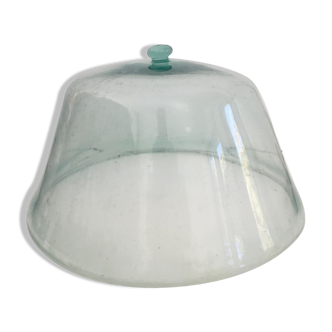 Cloche de jardin en verre soufflé IXX s