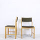 Jeu de chaises scandinave Suède 1960