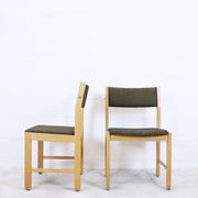 Jeu de chaises scandinave Suède 1960