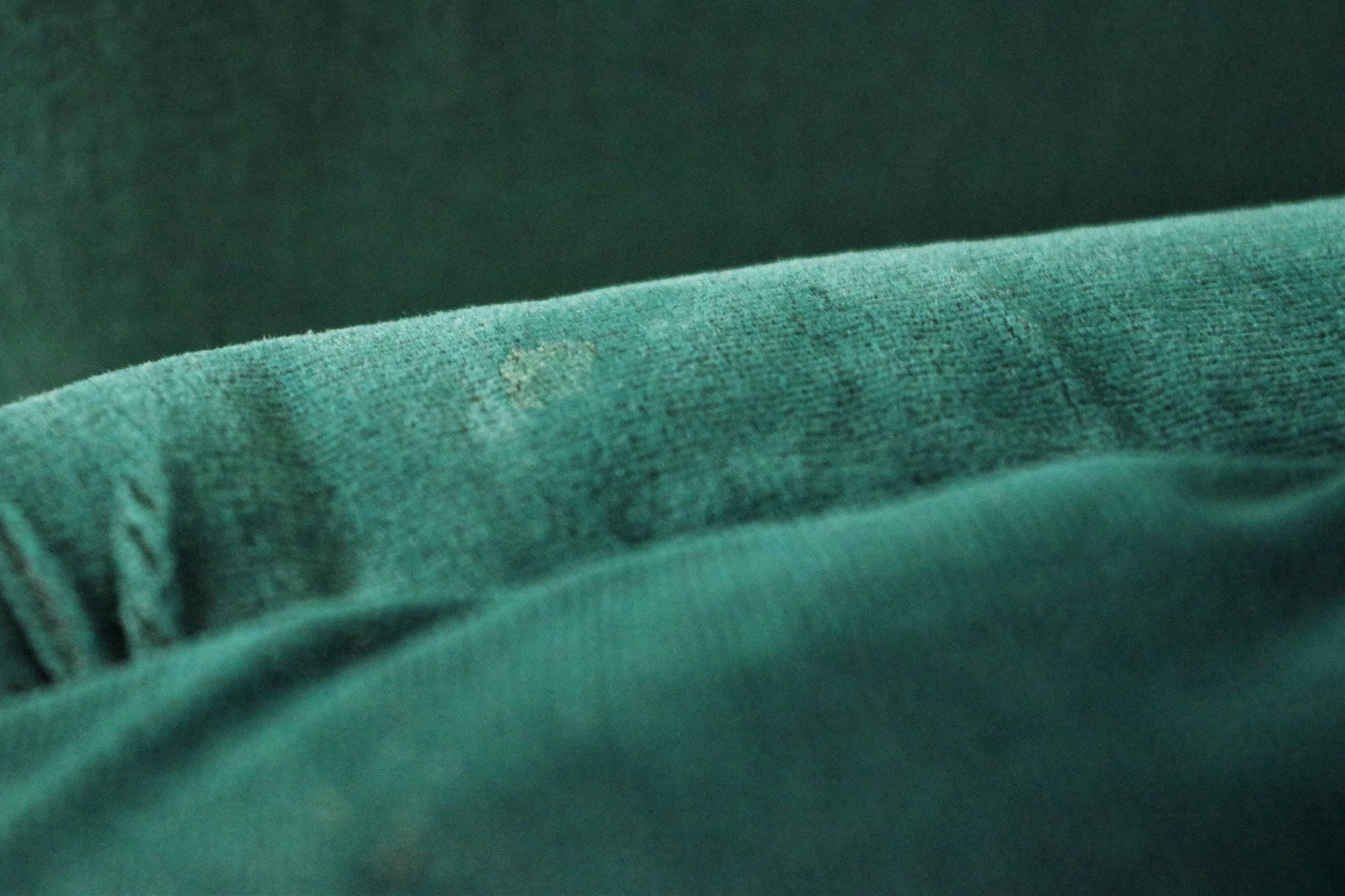 Fauteuils en Chenille de Seven Salotti, 1970s, Set de 5