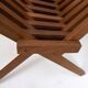 Paire de chaises pliantes en teck - intérieur extérieur