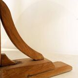 Table ronde en bois