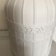 Lampe de table  cage d'oiseau en biscuit