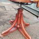Vintage wooden antique office chair