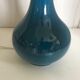 Vintage enamelled ceramic lamp