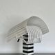 Postmodern Vintage Black White wall Lamp Shogun Mario Botta Artemide 1986 Italy