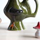 Vintage zoomorphic ceramic rooster pitcher by Poët Laval, Cocorico model, 60s