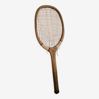 Old wooden racket