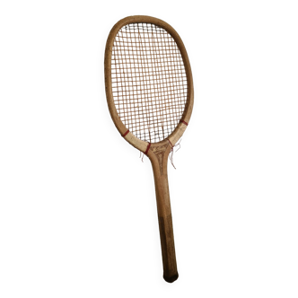 Old wooden racket