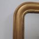 Large Louis Philippe mercury mirror 129 x 72 cm antique gold