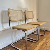 Set of 2 Cesca chairs by Marcel BREUER b32