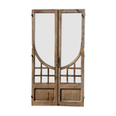 19th/20th century glazed oak door