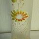 Emaille glass vase