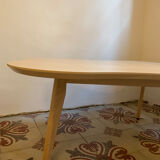 Table basse en bois de Jens Risom pour Knoll