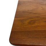 Table basse scandinave en teck massif par Yngvar Sandström - 1960