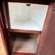 Pair of Napoleon III bedside tables in mahogany and marble