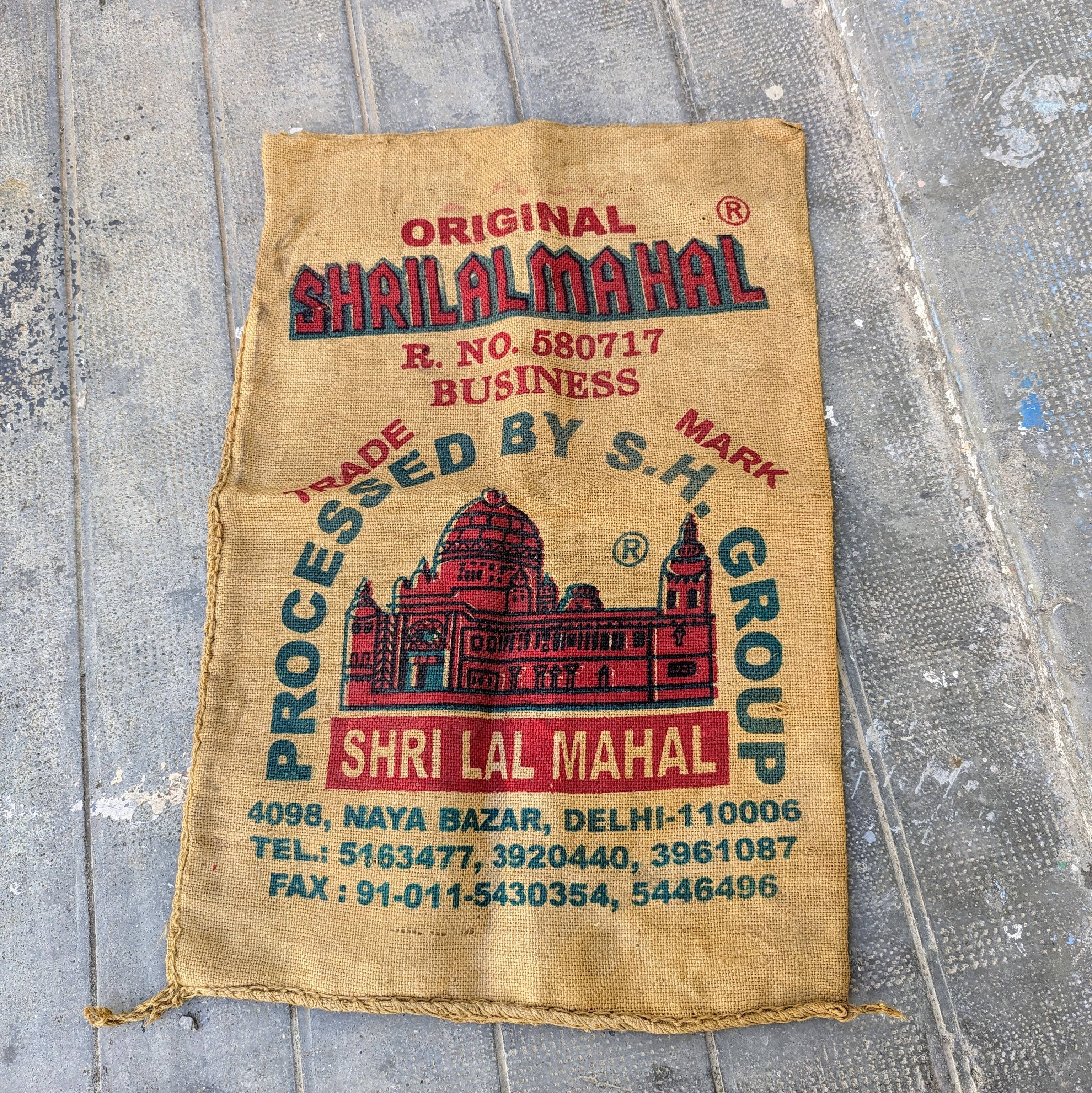 SHRI LAL MAHAL jute bag