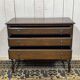 Commode anglaise en chêne des années 1930