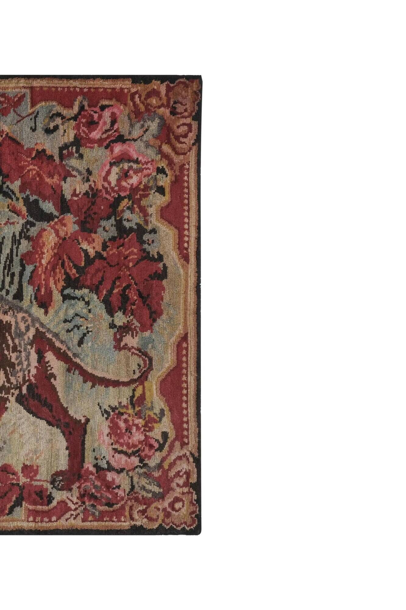 Tapis turc vintage fait main