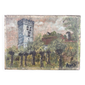Small castle painting