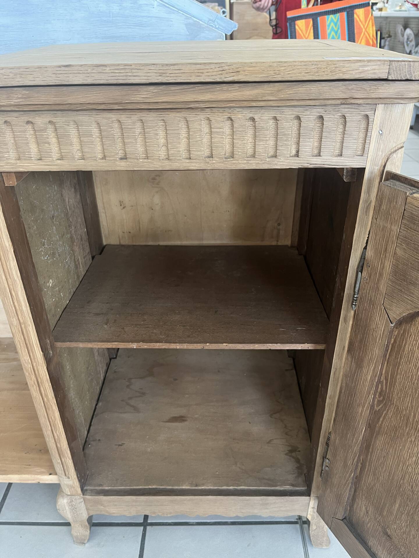 Buffet Louis XV sandblasted