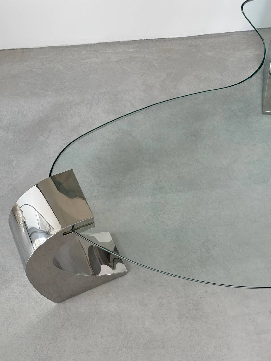 Superb postmodern Italian design coffee table from the 2000s