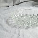 Empty pockets in chiseled glass