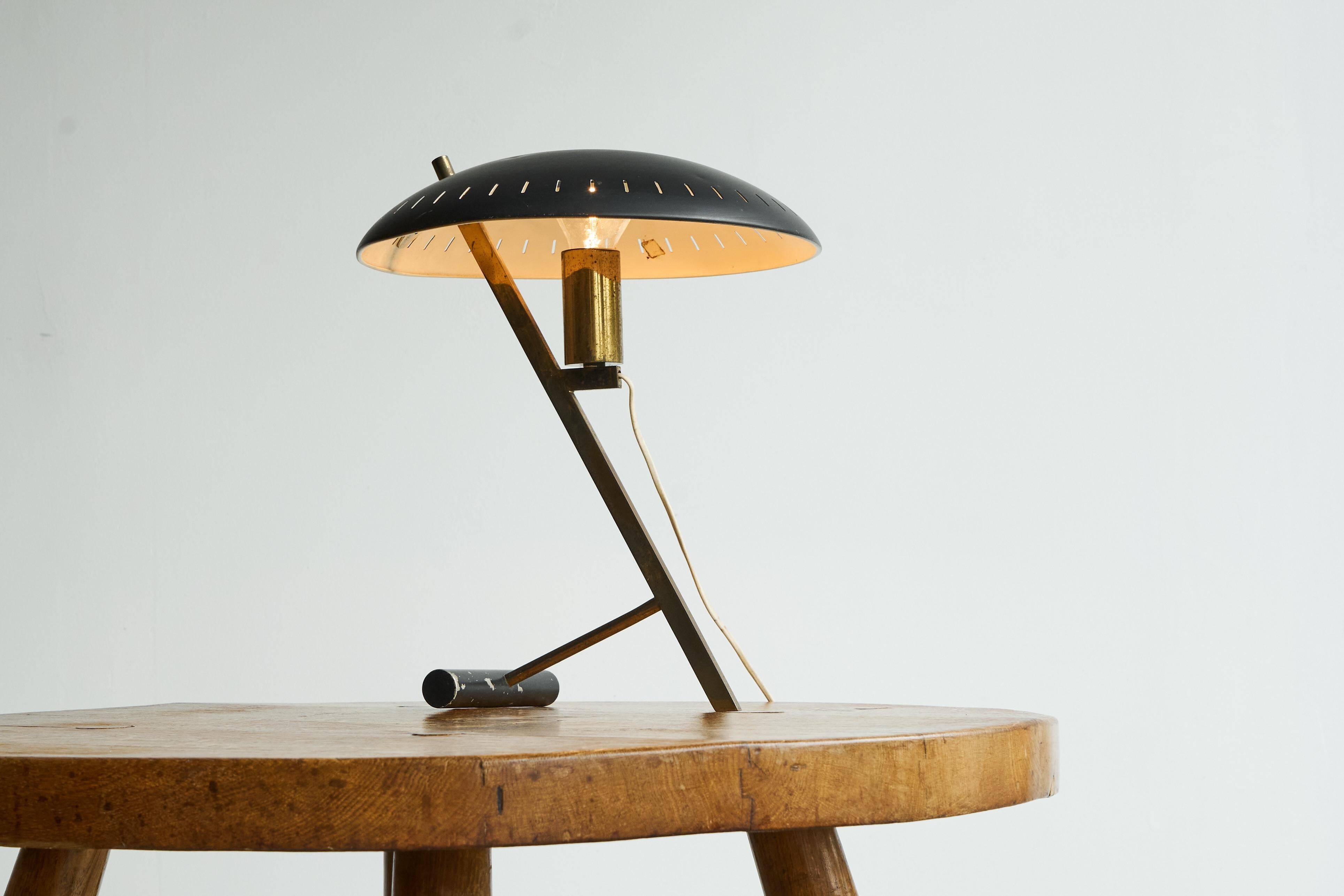 Louis Kalff prototype lampe de table 1950