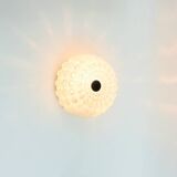 Pair of Mid-Century Diamond Glass Wall Lights from Limburg, Germany, 1960s