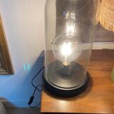 Lampe en verre