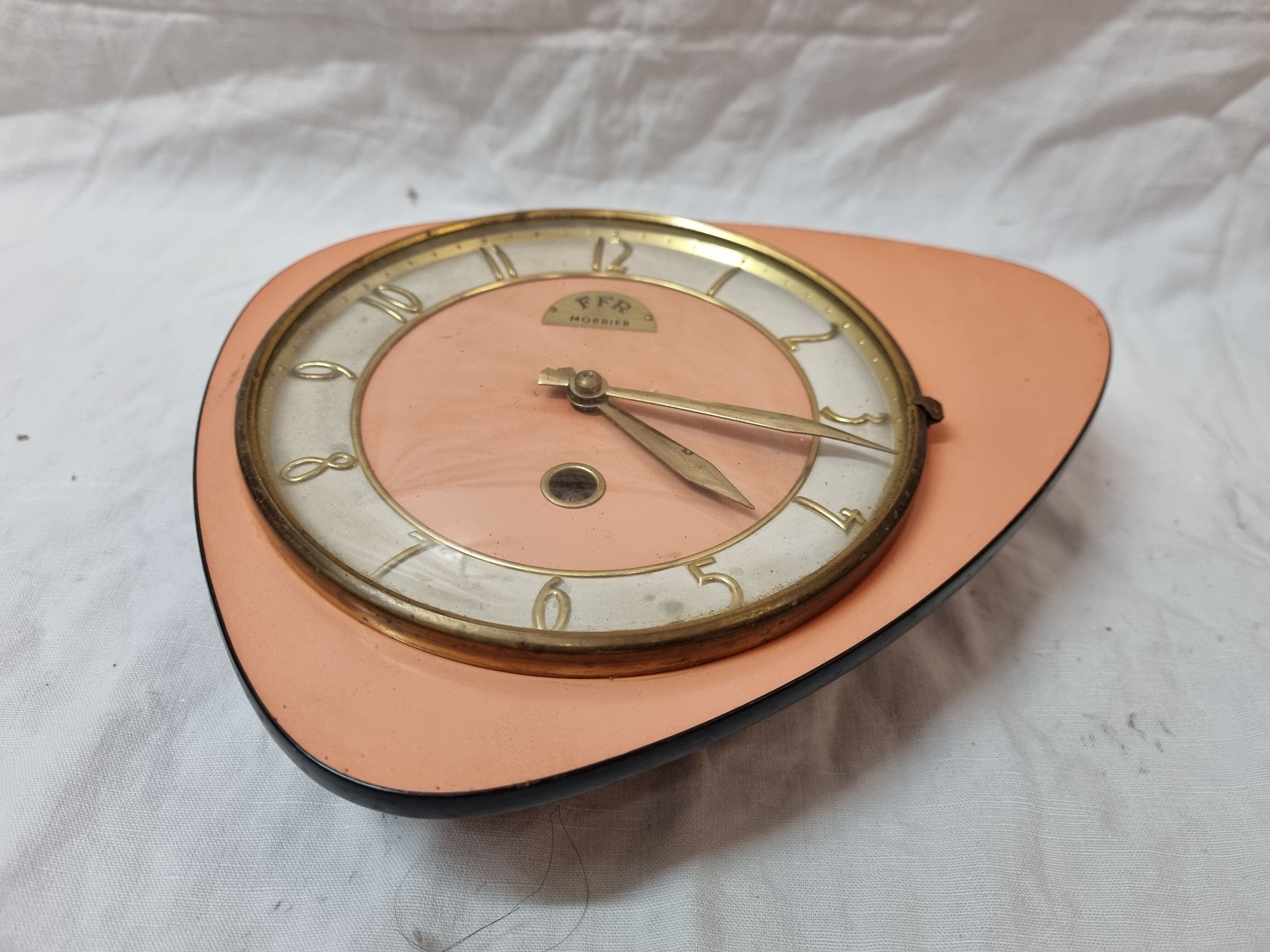 Formica kitchen clock from 1960/70