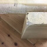 Bass table in travertine Roche Bobois