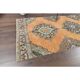 1960s Turkish Hand-Knotted Oriental Runner Rug 100x385