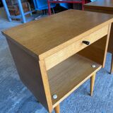 Pair of vintage bedsides, 60s