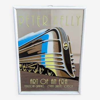 Vintage mirror - Peter Kelly - Train