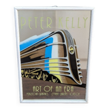 Vintage mirror - Peter Kelly - Train