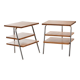 A pair of bedside tables from the 50s.