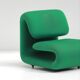 Etienne Henri Martin space age lounge chair Series 1500