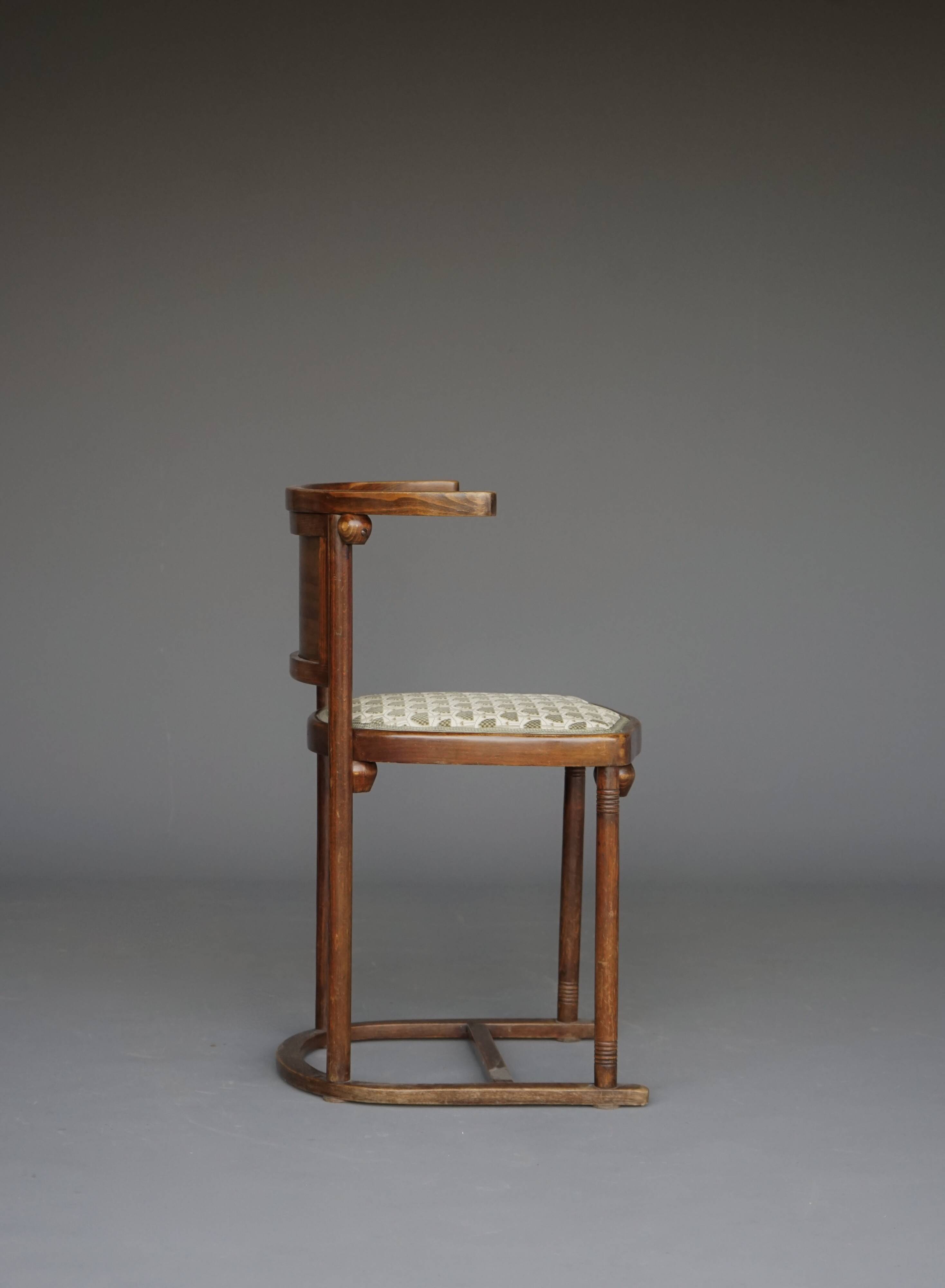 Secessionist Chair attributed to Josef Hoffmann, 1920s