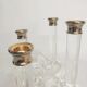 Pair of Dorothy Thorpe's "pretzel" lucite candlestiks 1960