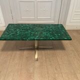 Malachite coffee table, 1970s