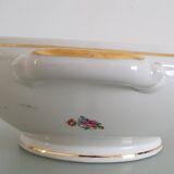 Soupière en porcelaine émaillée de Limoges