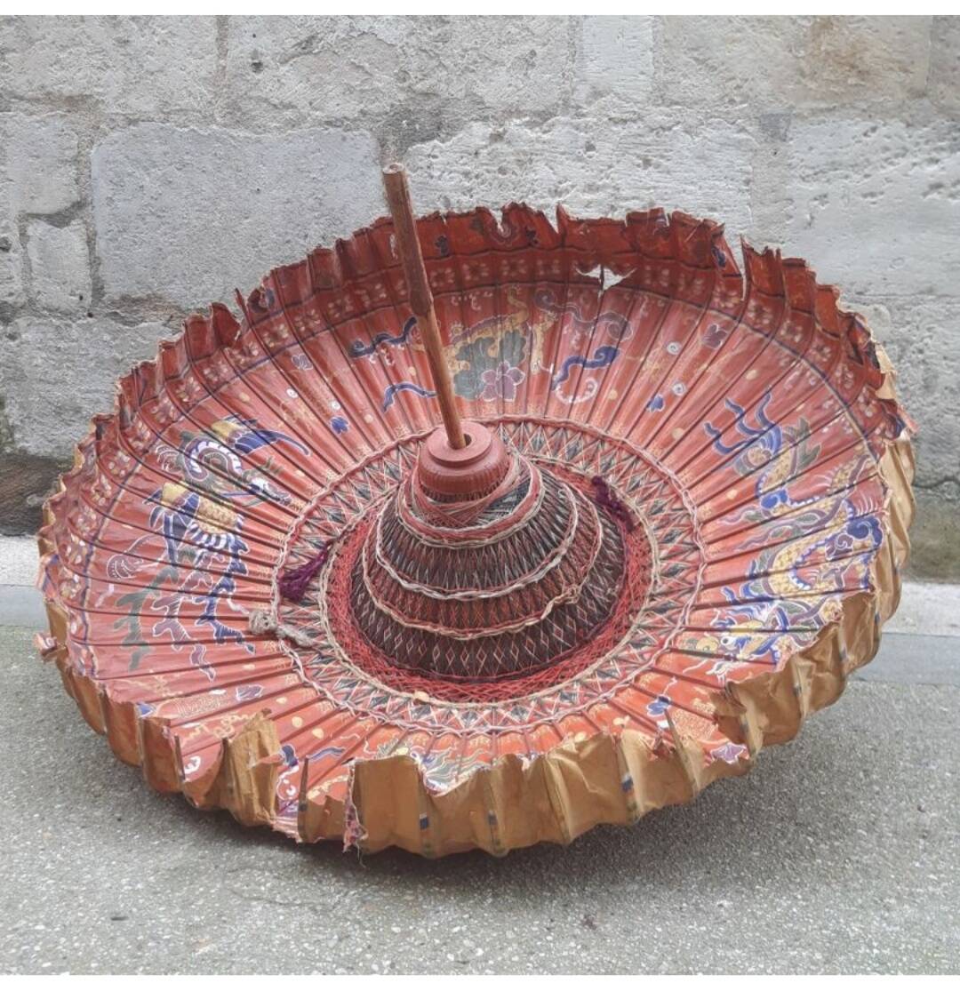 Ancient Indonesian umbrella