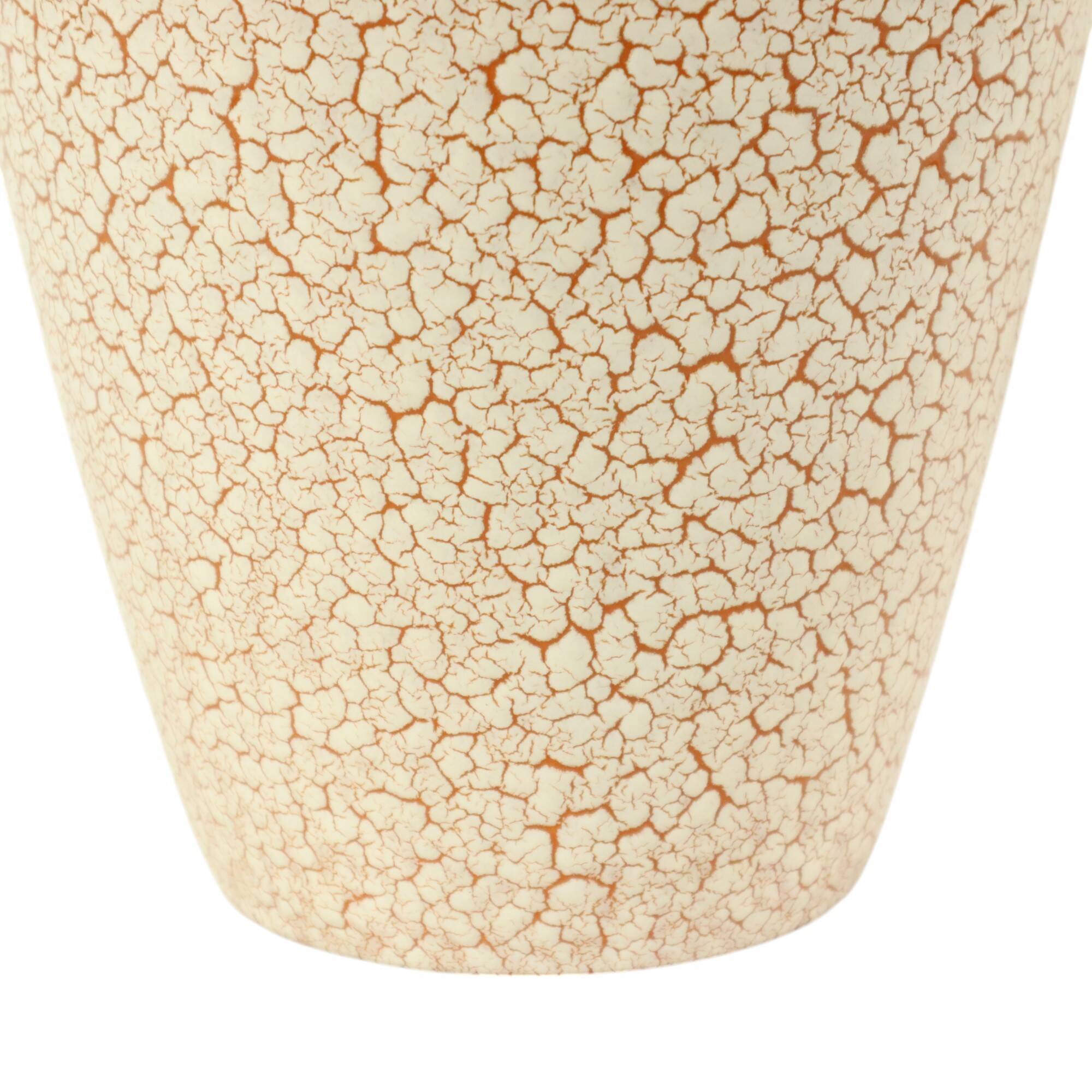 Vintage Jasba Vase West Germany Ceramics Craquelé 106-35