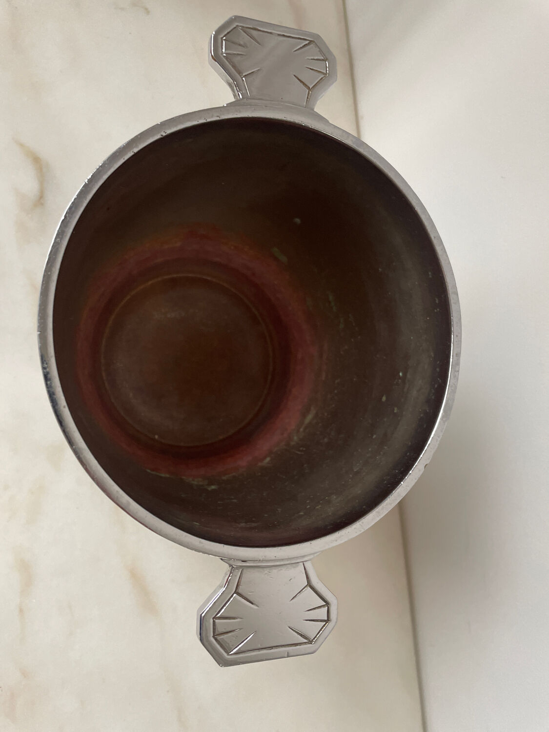 Art Deco silver metal ice bucket