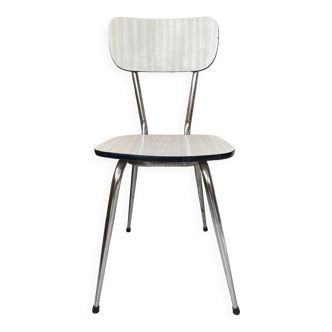 White formica chair