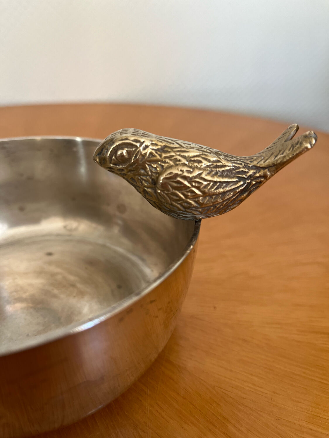 Antique silver metal cup
