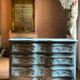Antique Louis XV style chest of drawers in crossbow shape