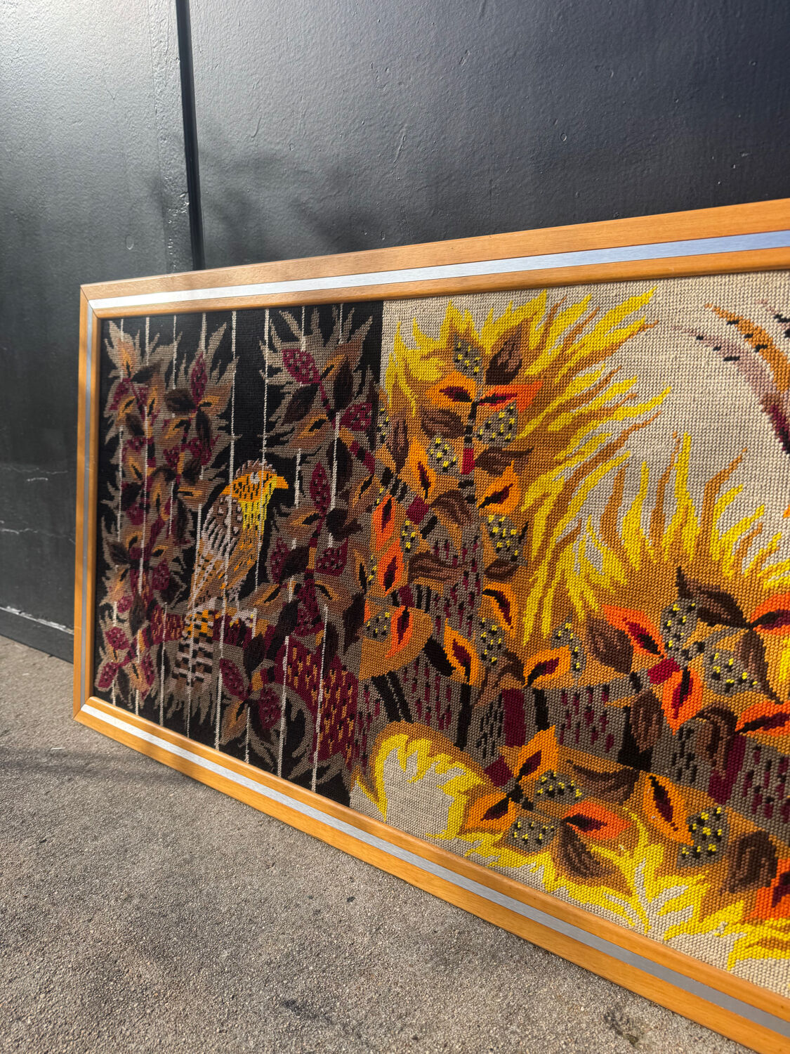 Tapestry by Jean Lurçat from the 1970s.